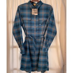 Eddie Bauer flannel dress